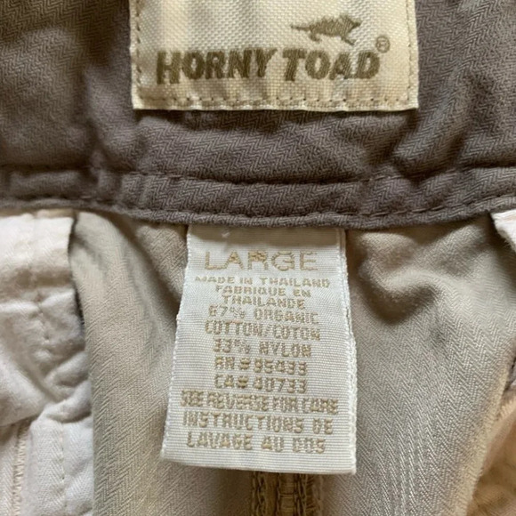 The  Horny Toad Men’s Hiking Outdoor Gorpcore Shorts Size Large (Flawed) - Picture 3 of 9